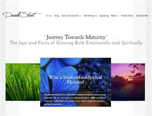 Tablet Screenshot of journeytowardsmaturity.com